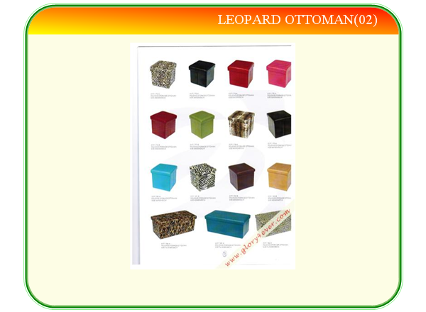 LEOPARD OTTOMAN(02)